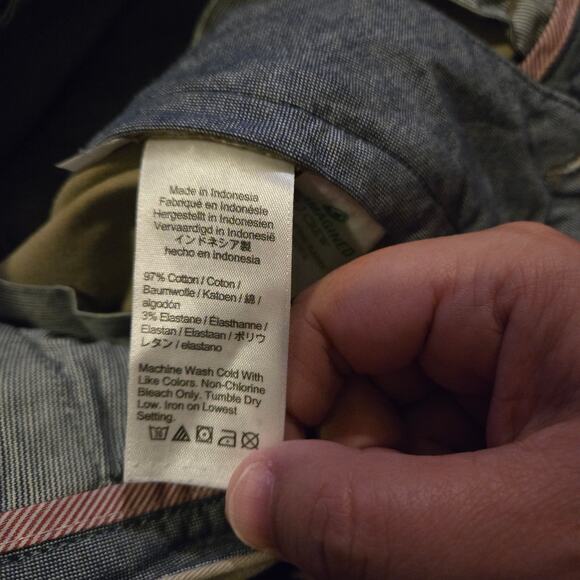 J.Crew 770 Straight Khaki Chino Pants Men’s Size 33x30 - Picture 5 of 9